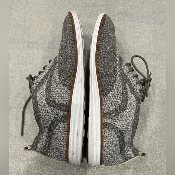 [6.5B]Cole Haan Charcoal Knit Oxford Shoes - Picture 5 of 7